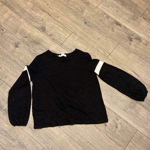This is a xs black sweater from workshop republic clothing.
